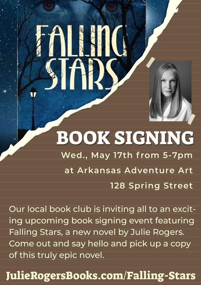 Book Signing - Falling Stars by Julie Rogers at 128 Spring St, Eureka ...