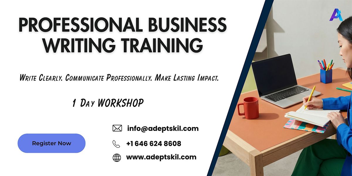 Professional Business Writing Training \u2013 Raleigh, NC | 1 Day Workshop