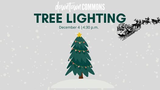 Tree Lighting Downtown Commons Downtown Commons Clarksville Tn December 4 2021