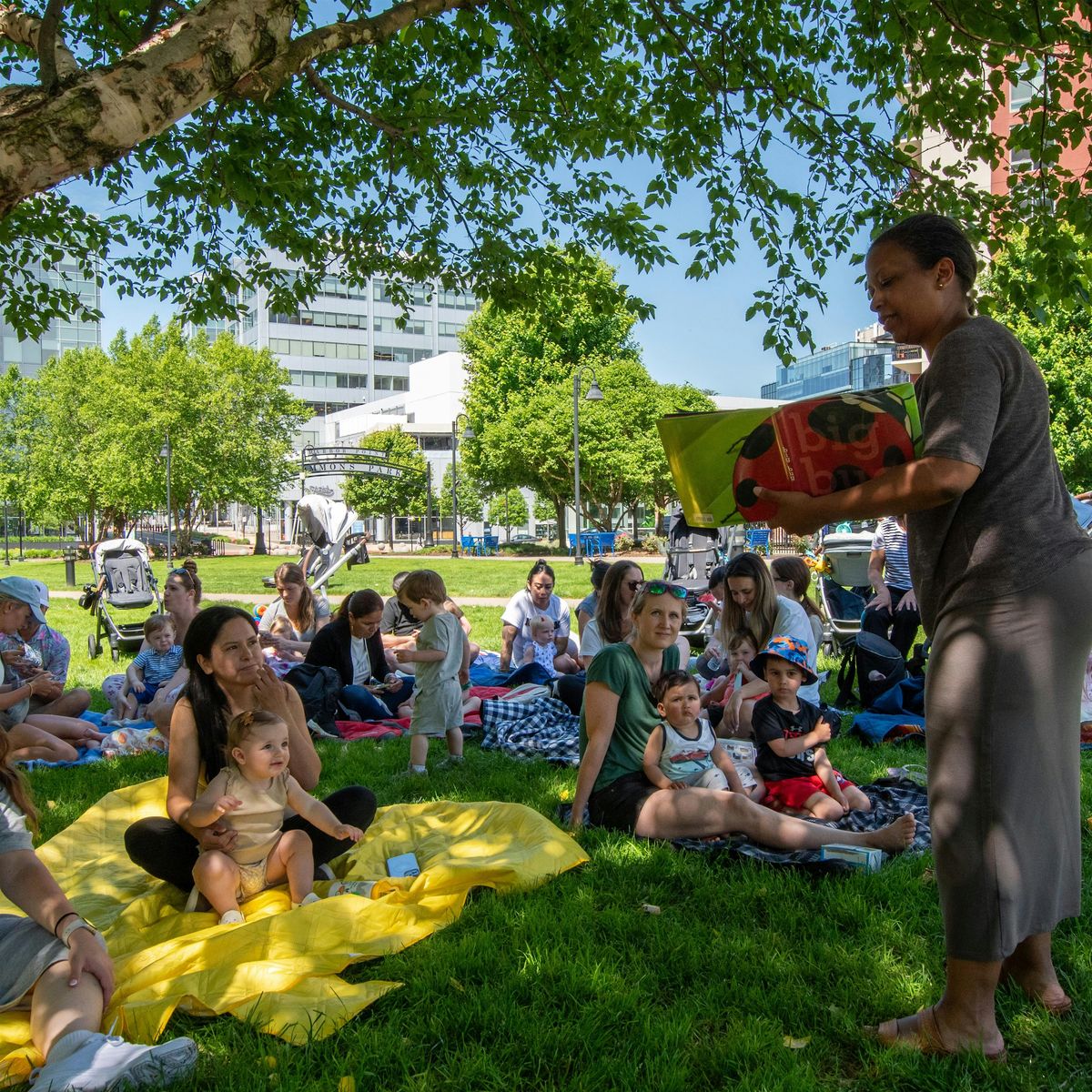Family Storytime in Commons Park
