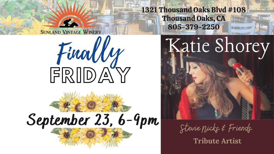 FINALLY FRIDAY with Katie Shorey - Stevie Nicks & Fleetwood Mac tribute