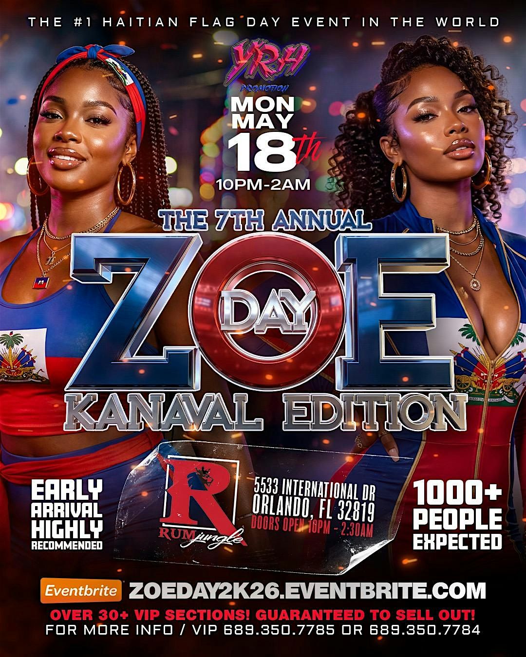 ZOEDAY HAITIAN FLAG DAY (7TH ANNUAL)