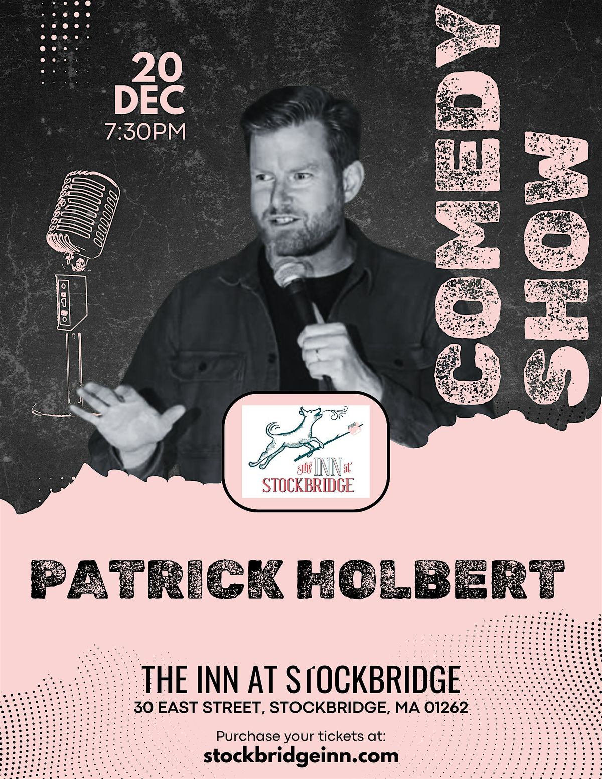 December Comedy Night @ The Inn at Stockbridge