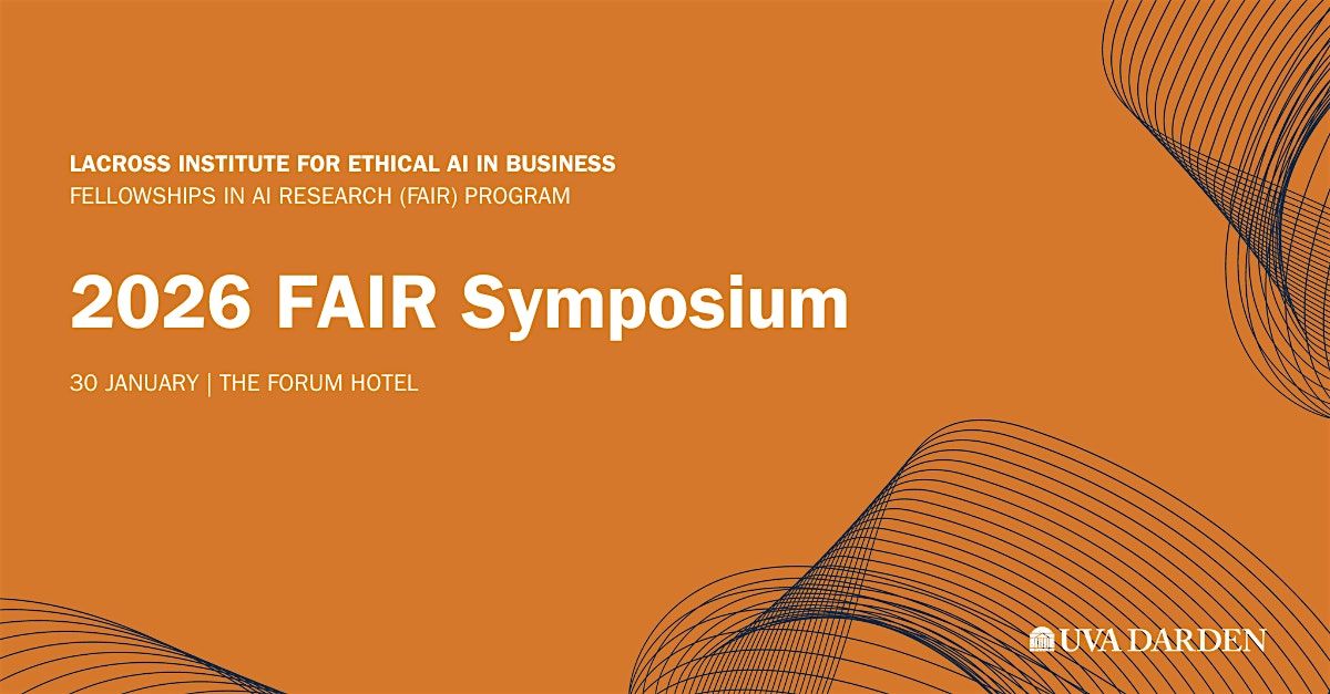 2026 Fellowships in AI Research (FAIR) Symposium