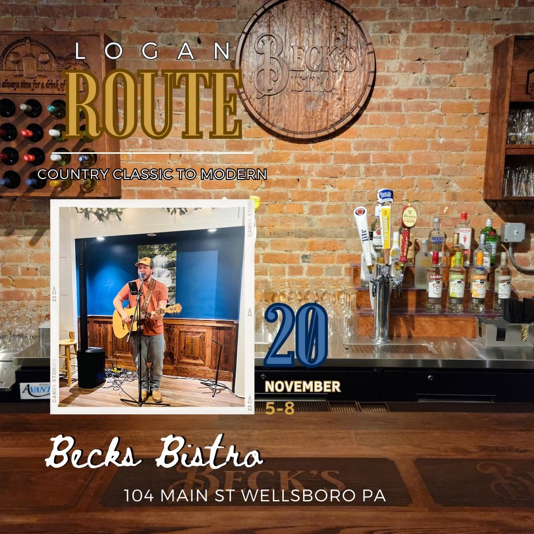 Logan Route Becks Bistro Beck's Bistro inc, Wellsboro, PA