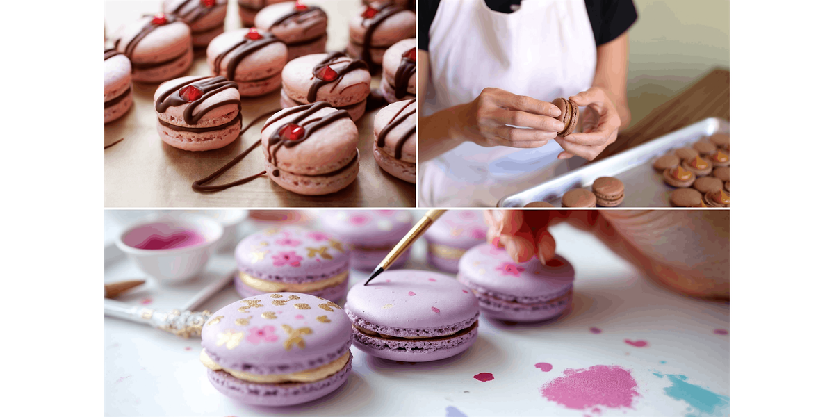 Decorate Beautiful Macarons - Cooking Class in Atlanta | Classpop!\u2122