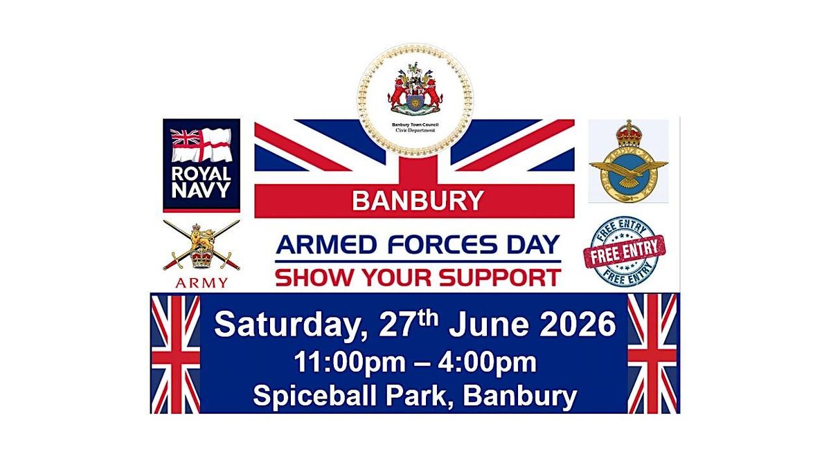 Armed Forces Day I Banbury I 2026
