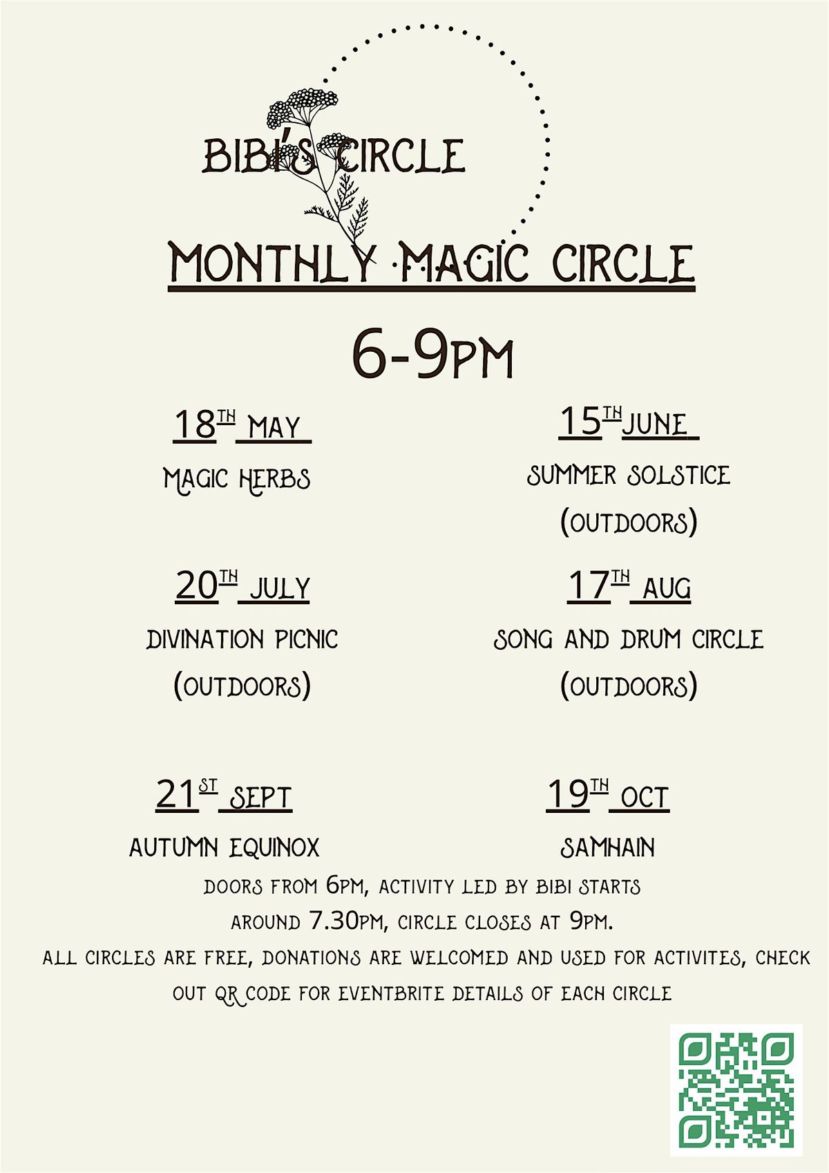 Bibi's Circle | Summer Solstice