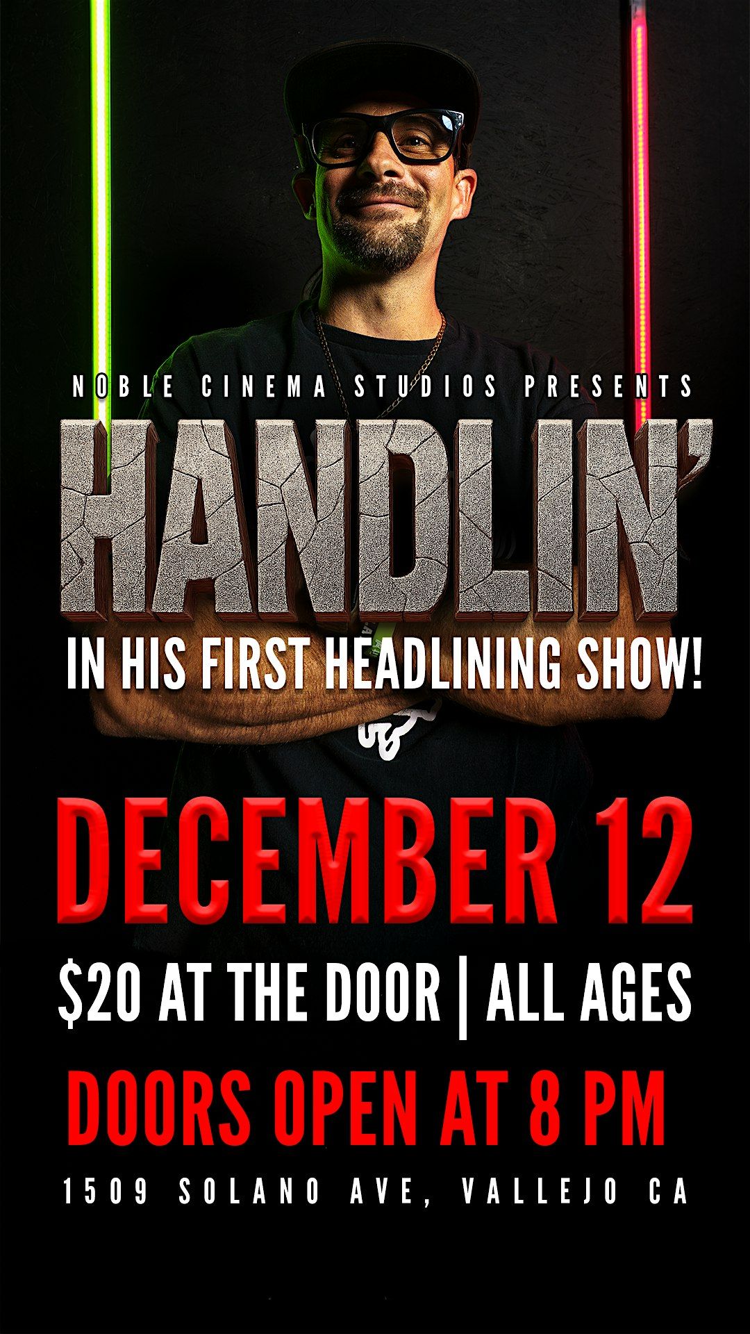 HANDLIN' live from NOBLE CINEMA STUDIOS