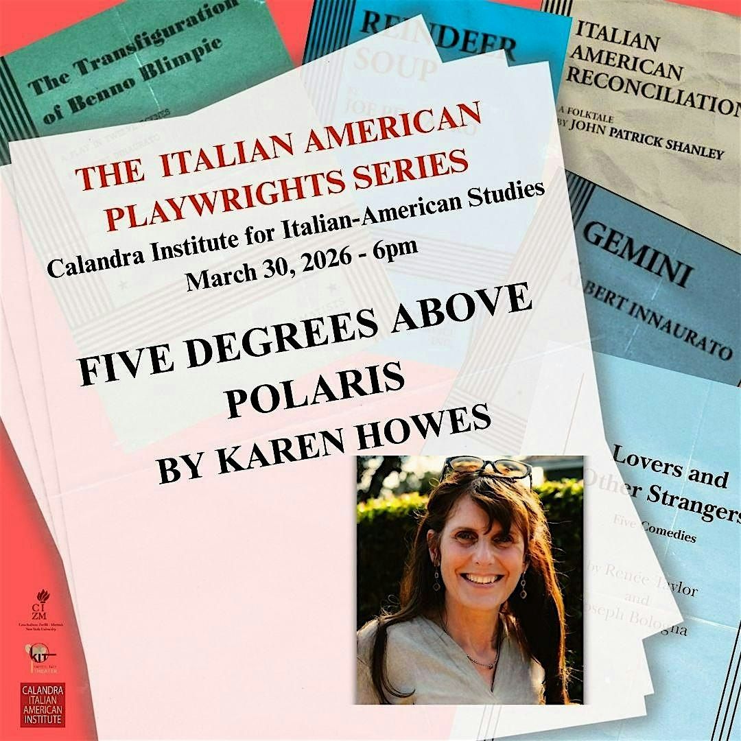 The Italian American Playwrights Series part 4