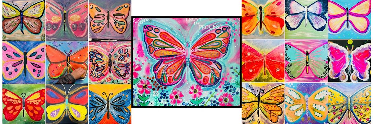 Intuitive Paint Night_Osgoode Legion, Osgoode ON_BUTTERFLY EFFECT