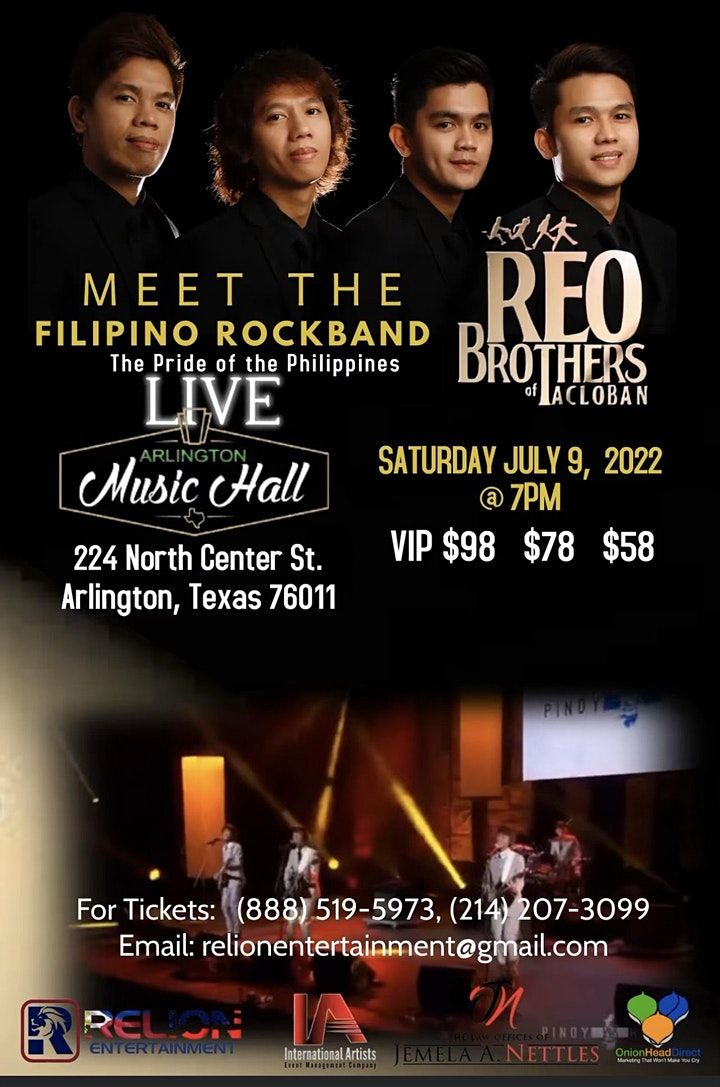 reo brothers tour 2022 uk
