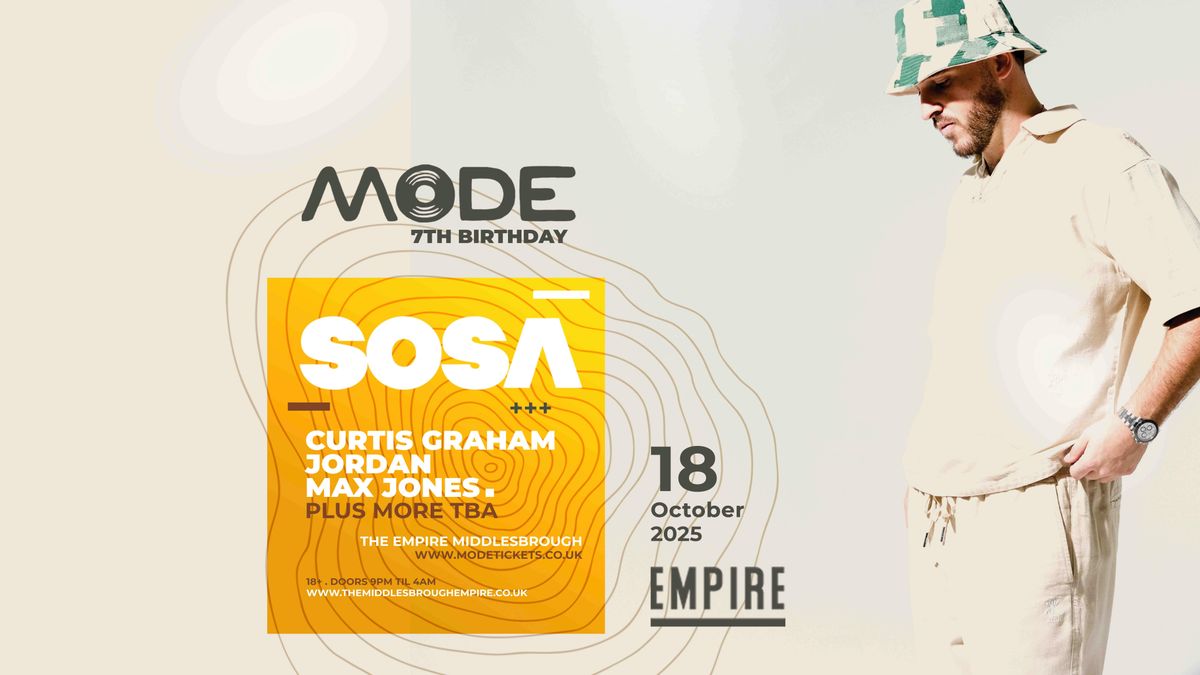 Mode 7th Birthday - SOSA
