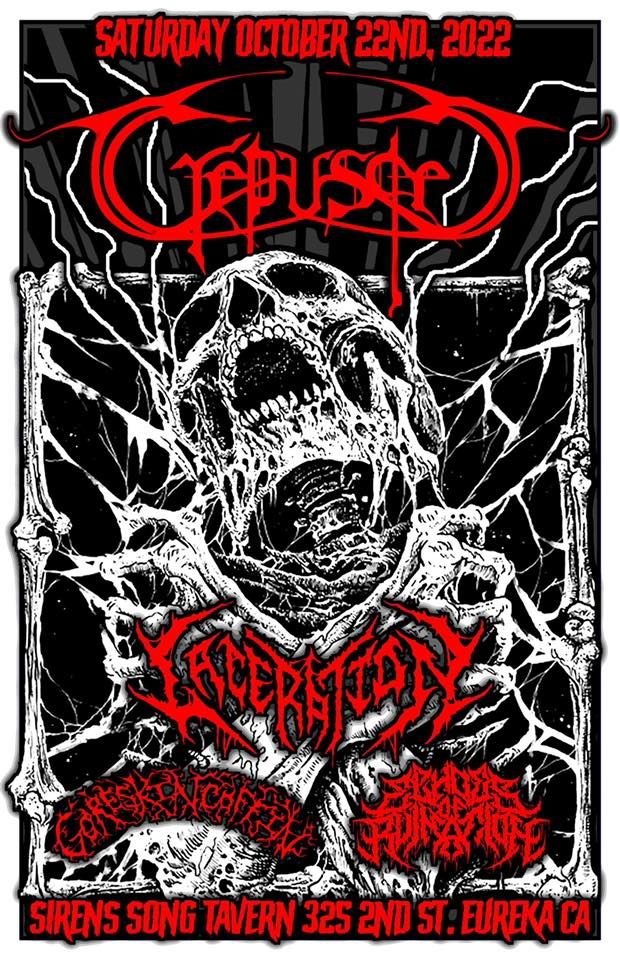 All Hallow’s Eve Death Metal Show: Crepuscle, Laceration 