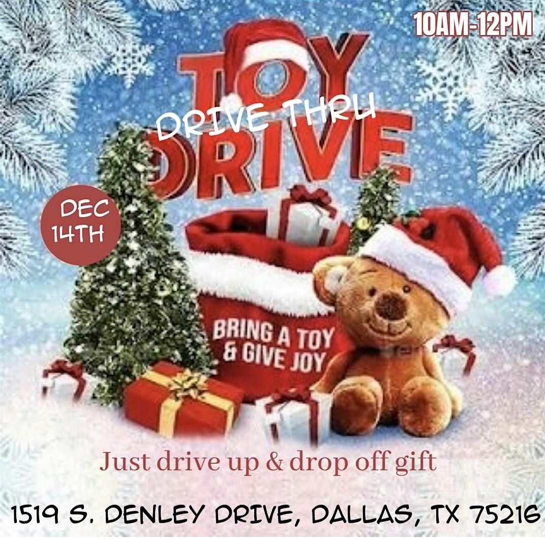 12th Annual Drive Up Toy Drive