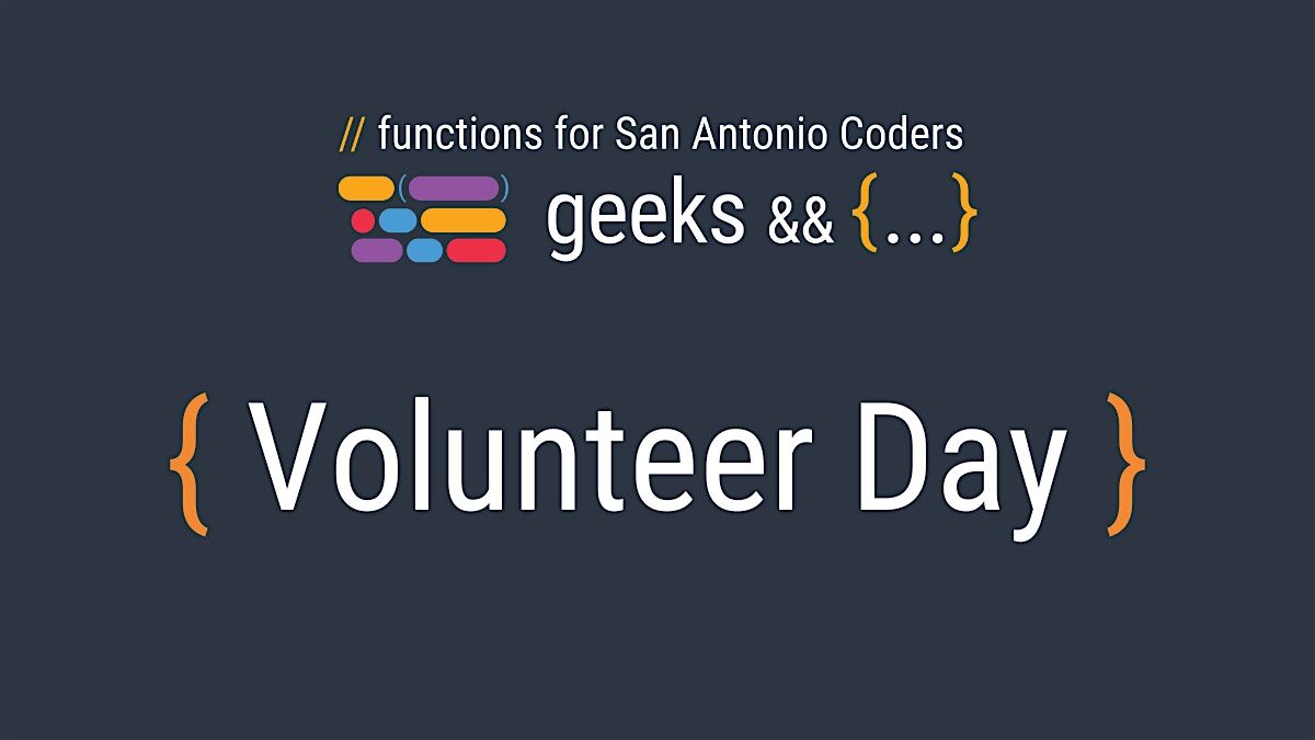 Geeks && Volunteering @ Corazon Ministries