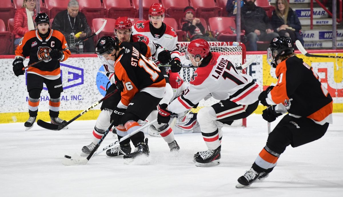 Medicine Hat Tigers at Moose Jaw Warriors