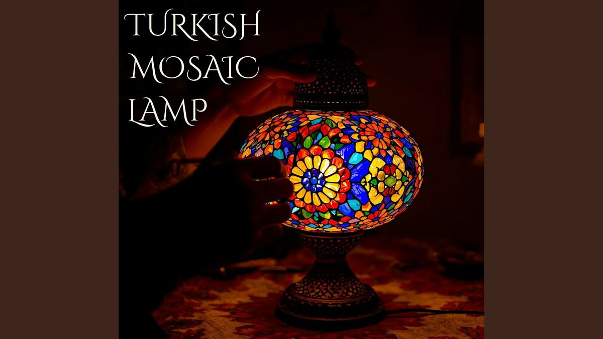 Flash Sale 35$ Turkish Mosaic Lamp with Color Cocktail Factory BYOB