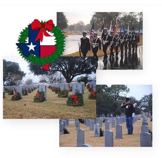 Wreaths Across America CLEAN UP DAY Houston National Cemetery