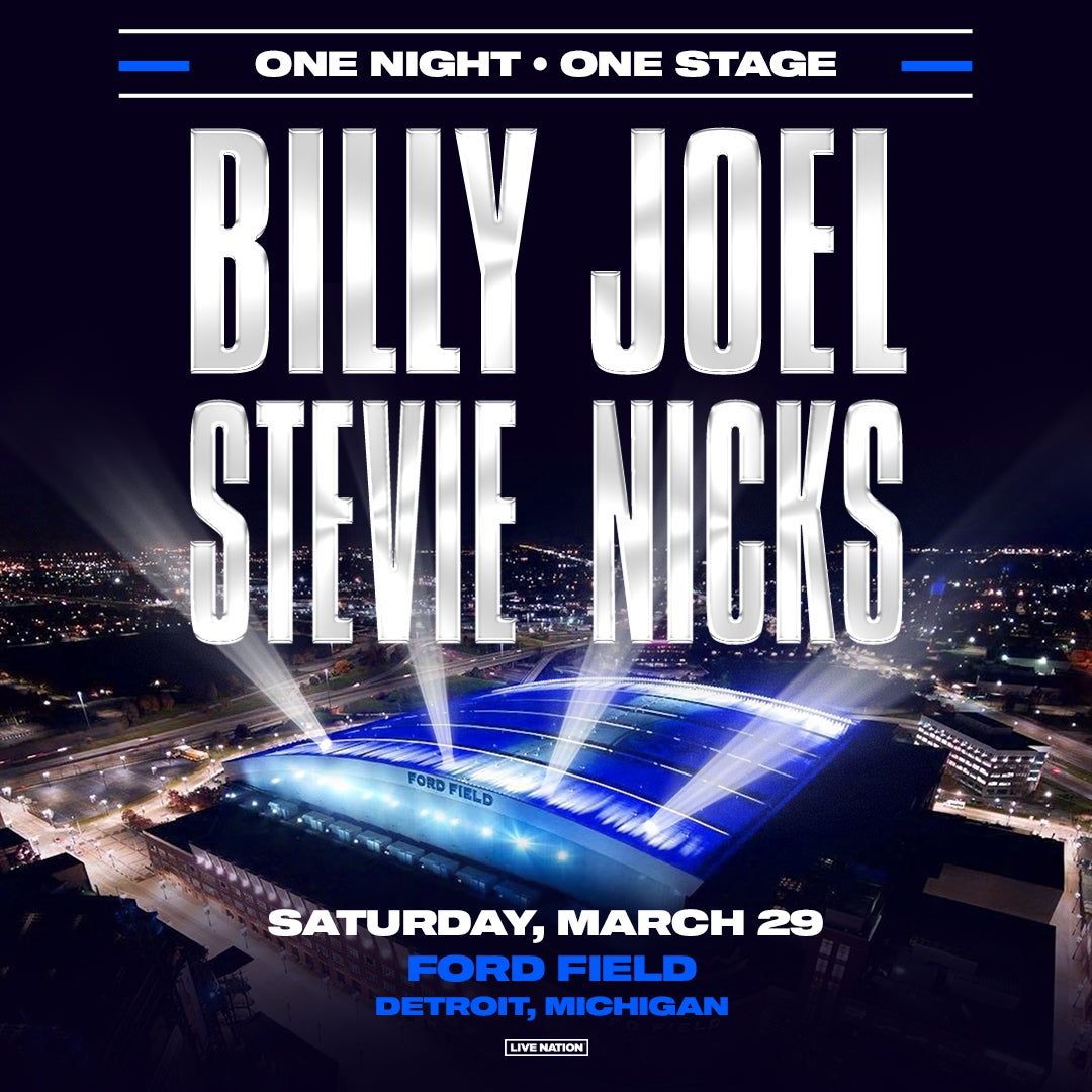 Billy Joel and Steve Nicks at Caesars Superdome