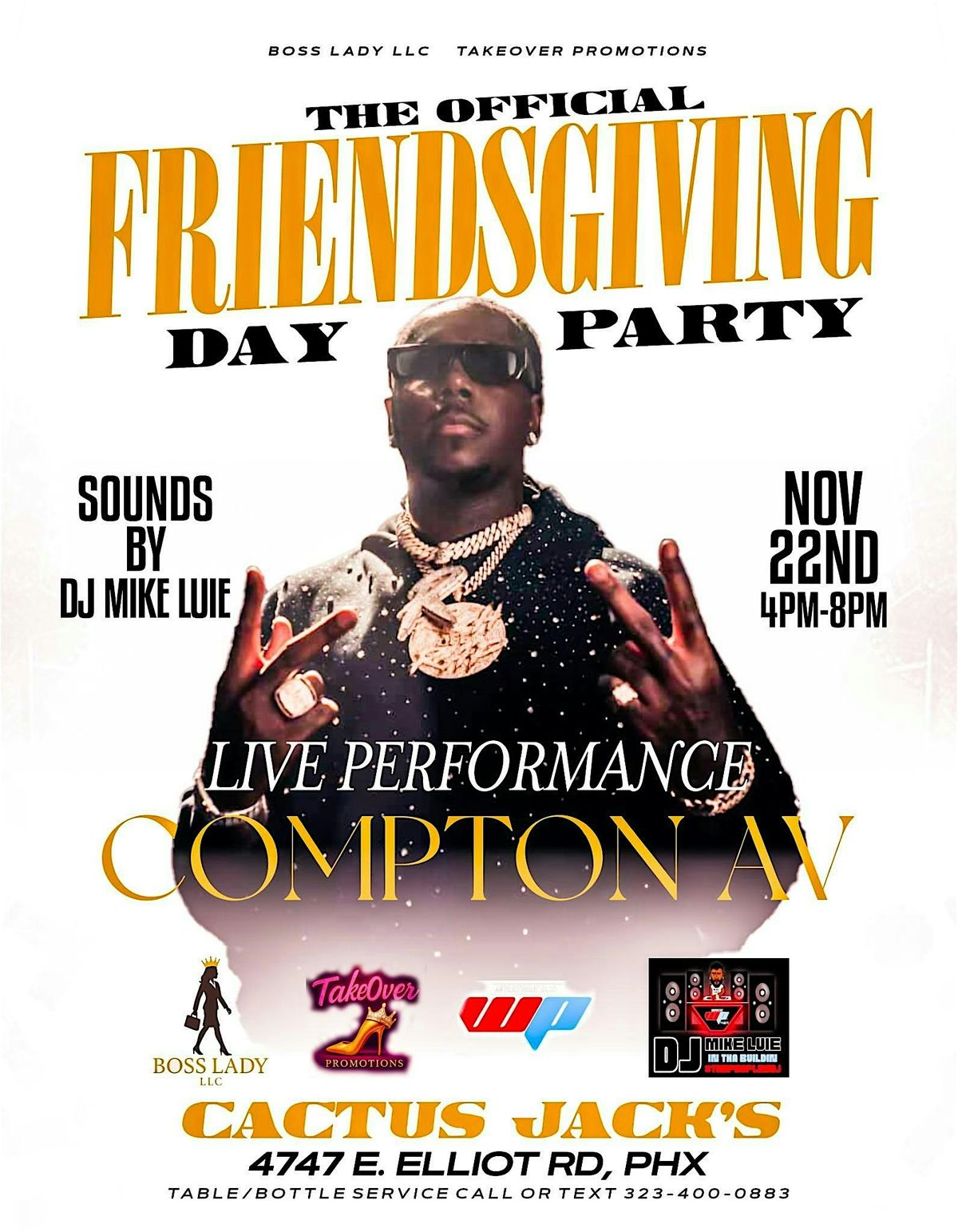 The Official Friendgiving Day Party