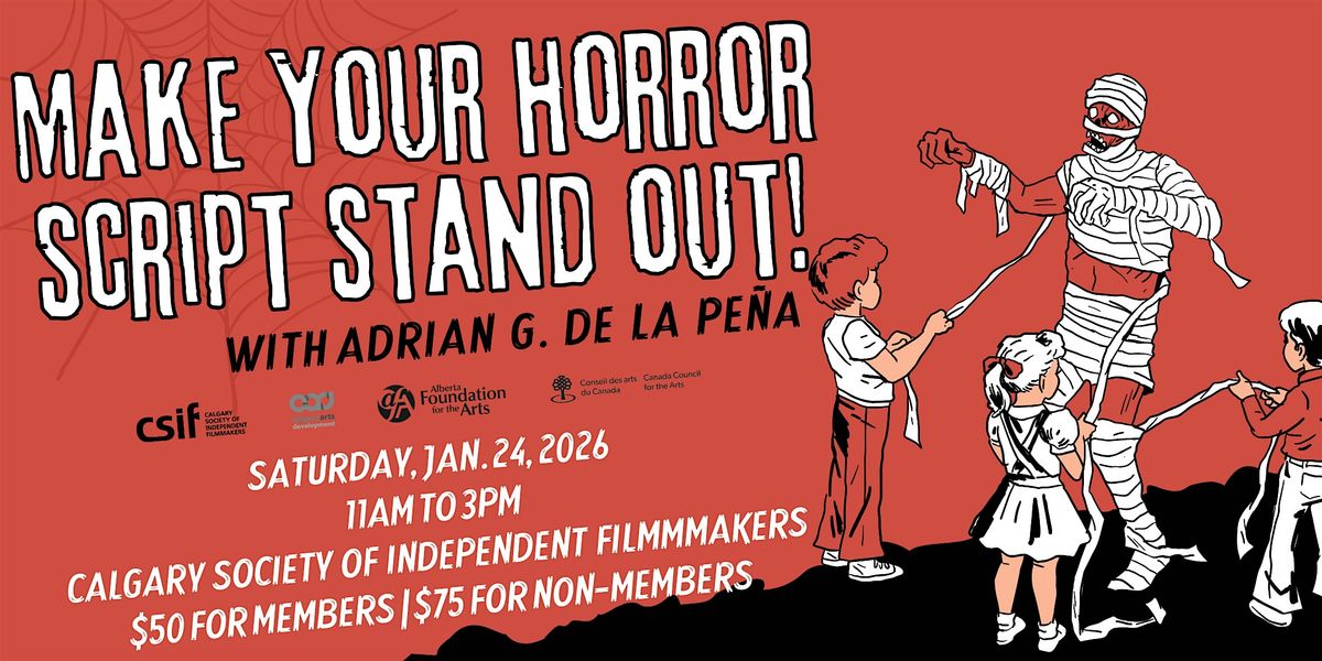Make Your Horror Script Stand Out with Adrian G. De La Pe\u00f1a