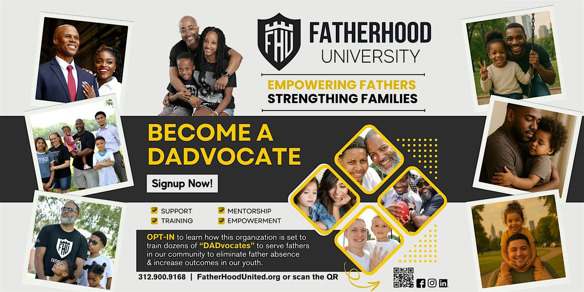 FatherHood University Launch @ AARC at Booker Washington Center