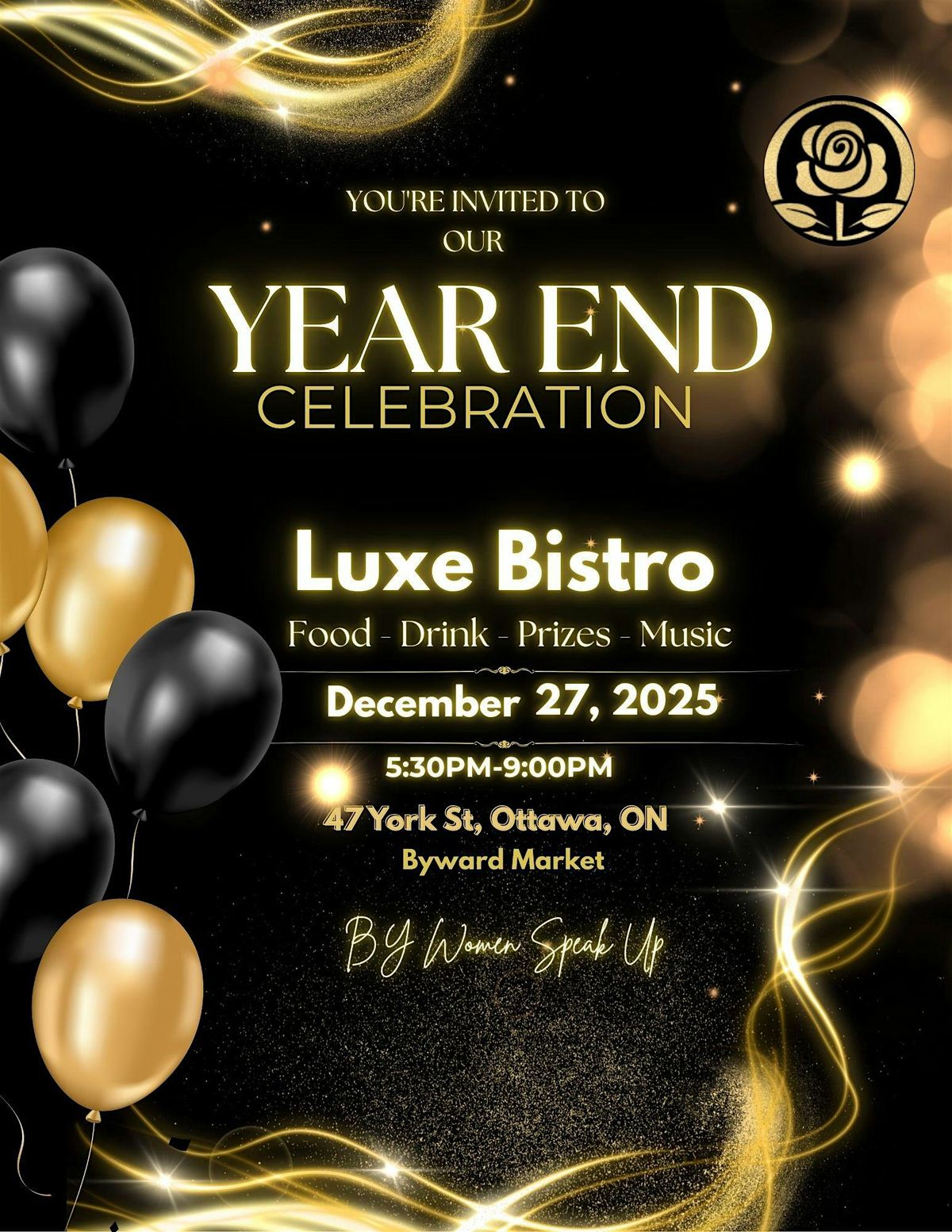 Women Speak Up Year End Celebration 2025