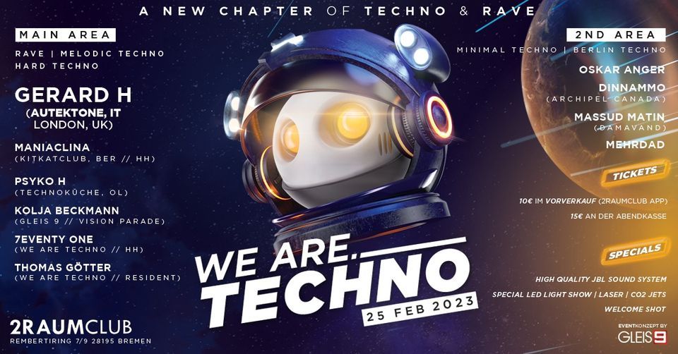 WE ARE TECHNO - VOL II | A New Chapter of Rave & Techno