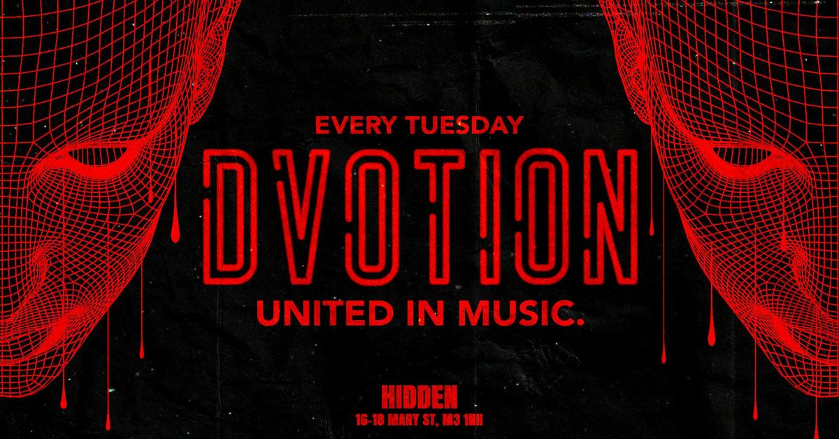 \u2666\ufe0f DVOTION RESURGENCE - EVERY TUESDAY @ HIDDEN \/\/ SZN 2 001 \u2666\ufe0fVOTED TOP 100 CLUBS IN THE WORLD!
