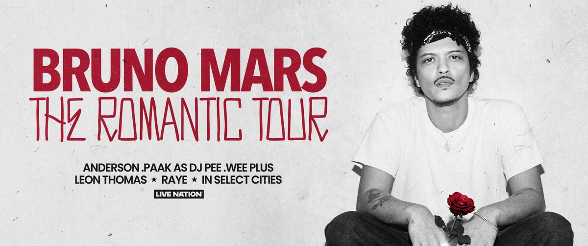 Bruno Mars Mexico City Tickets
