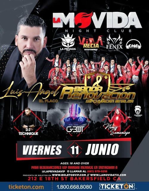 La Movida Night Club, Bakersfield CA.