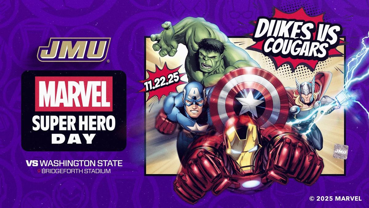 Washington State Cougars at James Madison Dukes Football