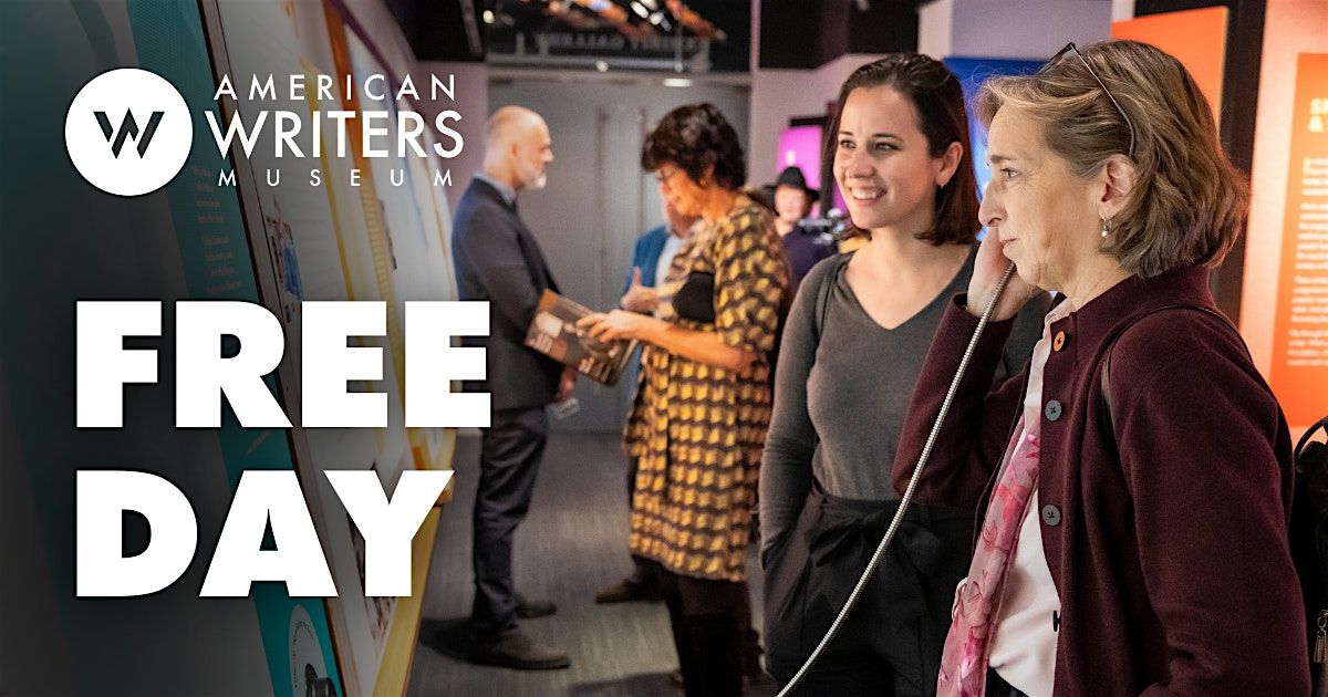 April Free Day at the American Writers Museum