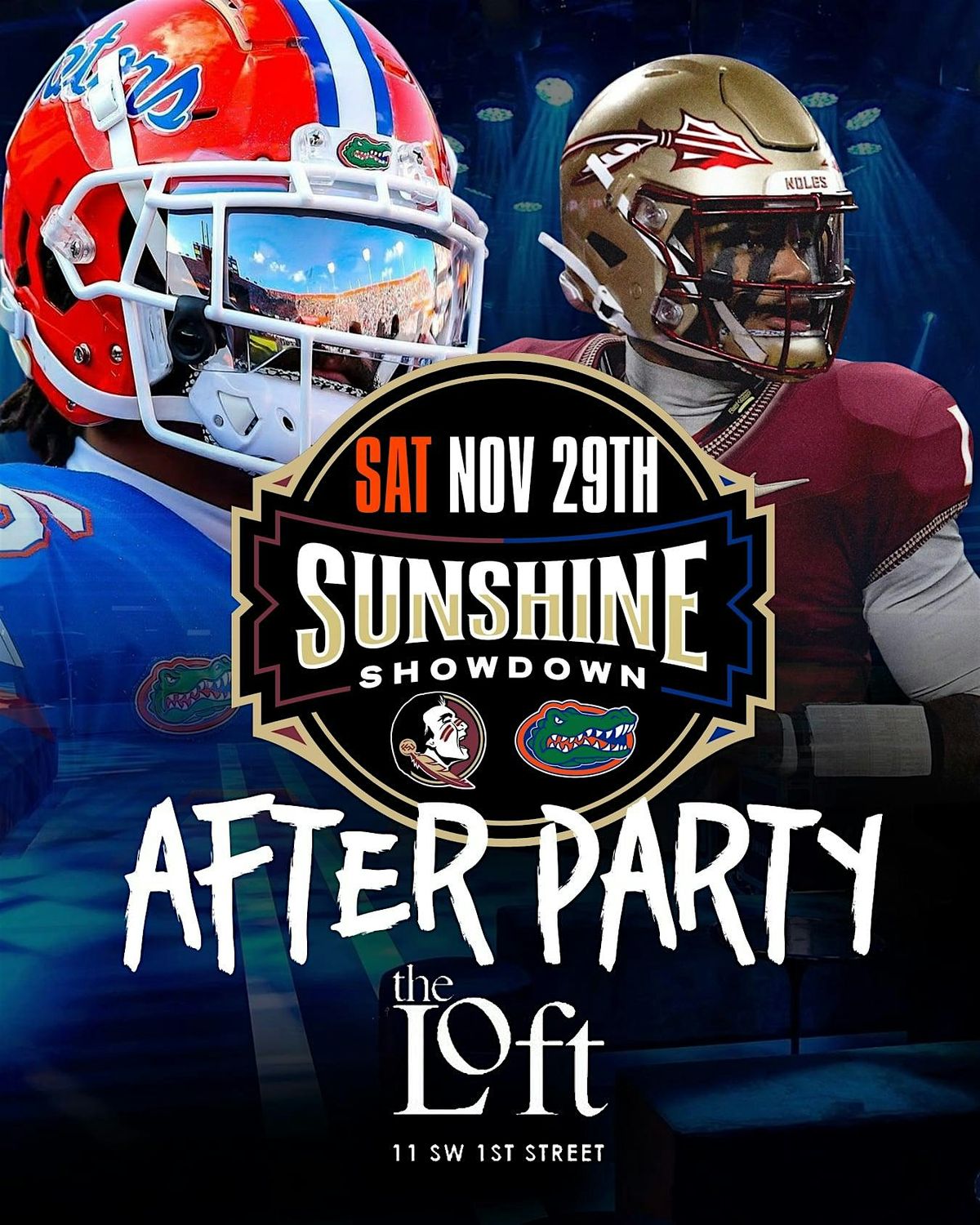 THE UF VS FSU GAME AFTER PARTY