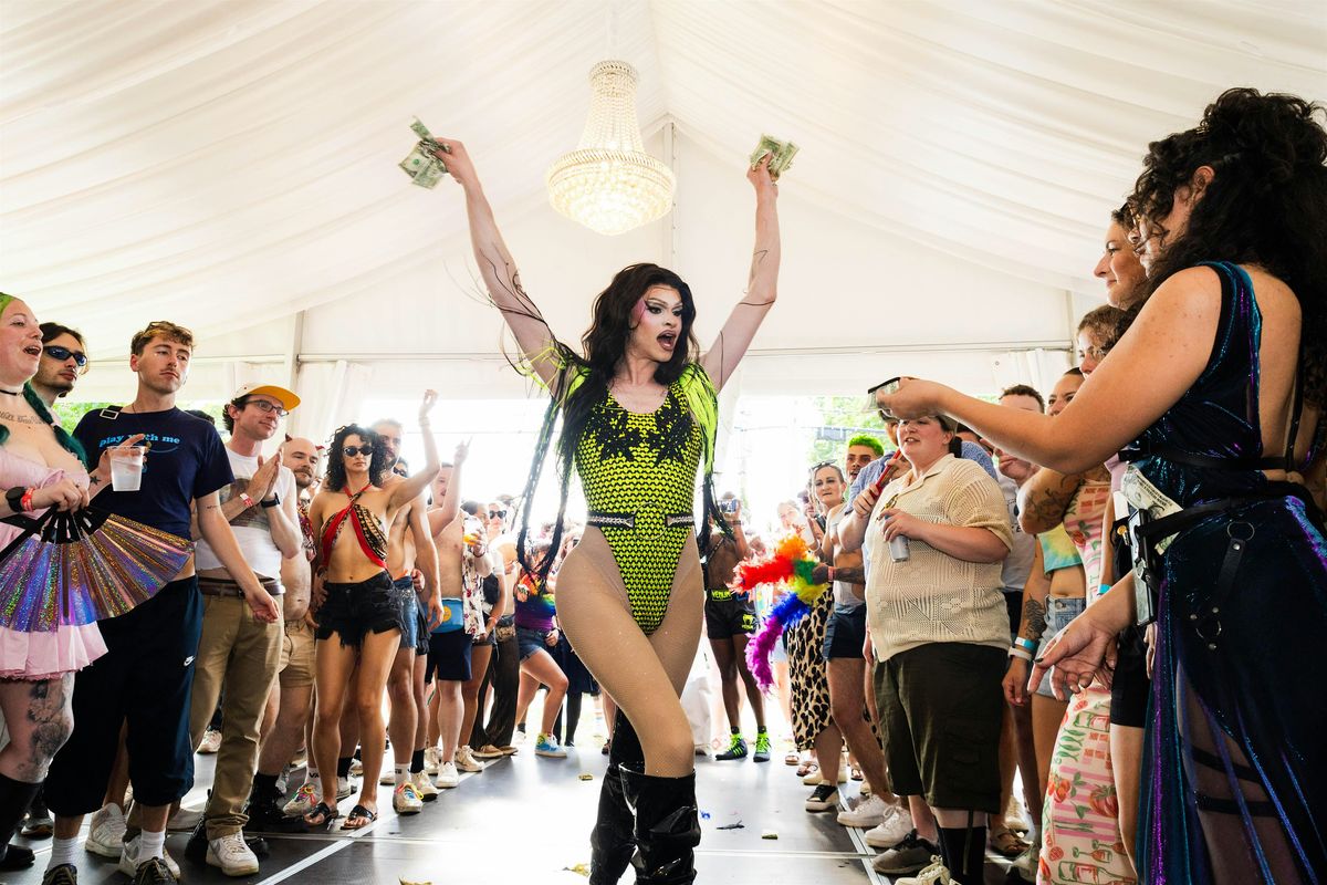 Symone Headlines STRUT Portland Pride Tea Dance