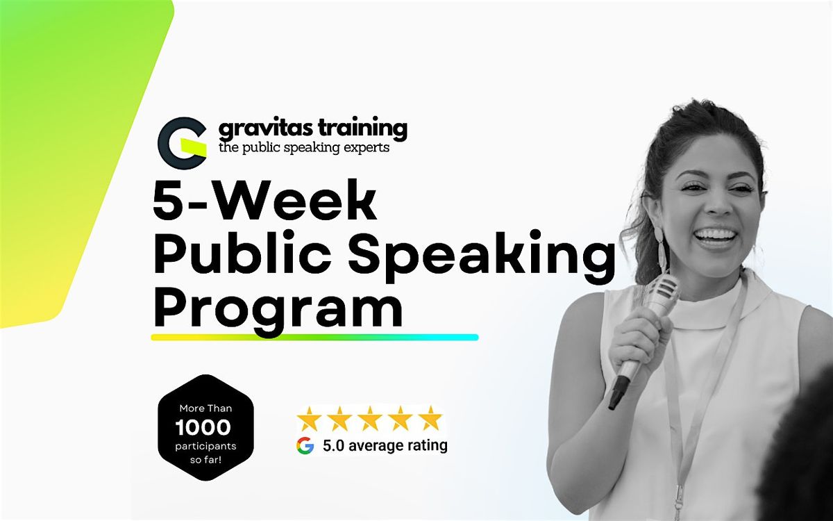 Public Speaking Workshop North Sydney May 2026