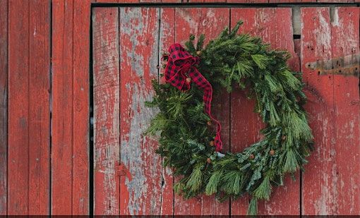 Build a Fresh Christmas Wreath