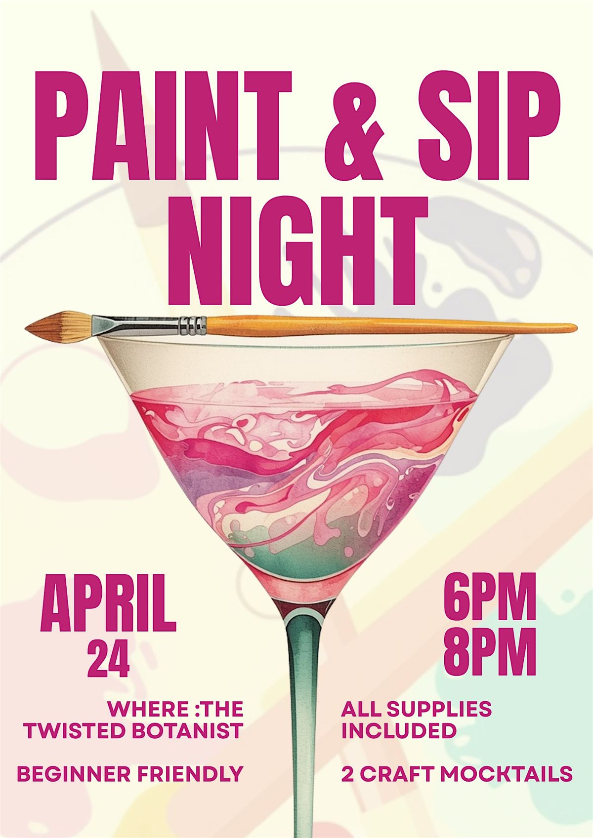 Paint & Sip Night