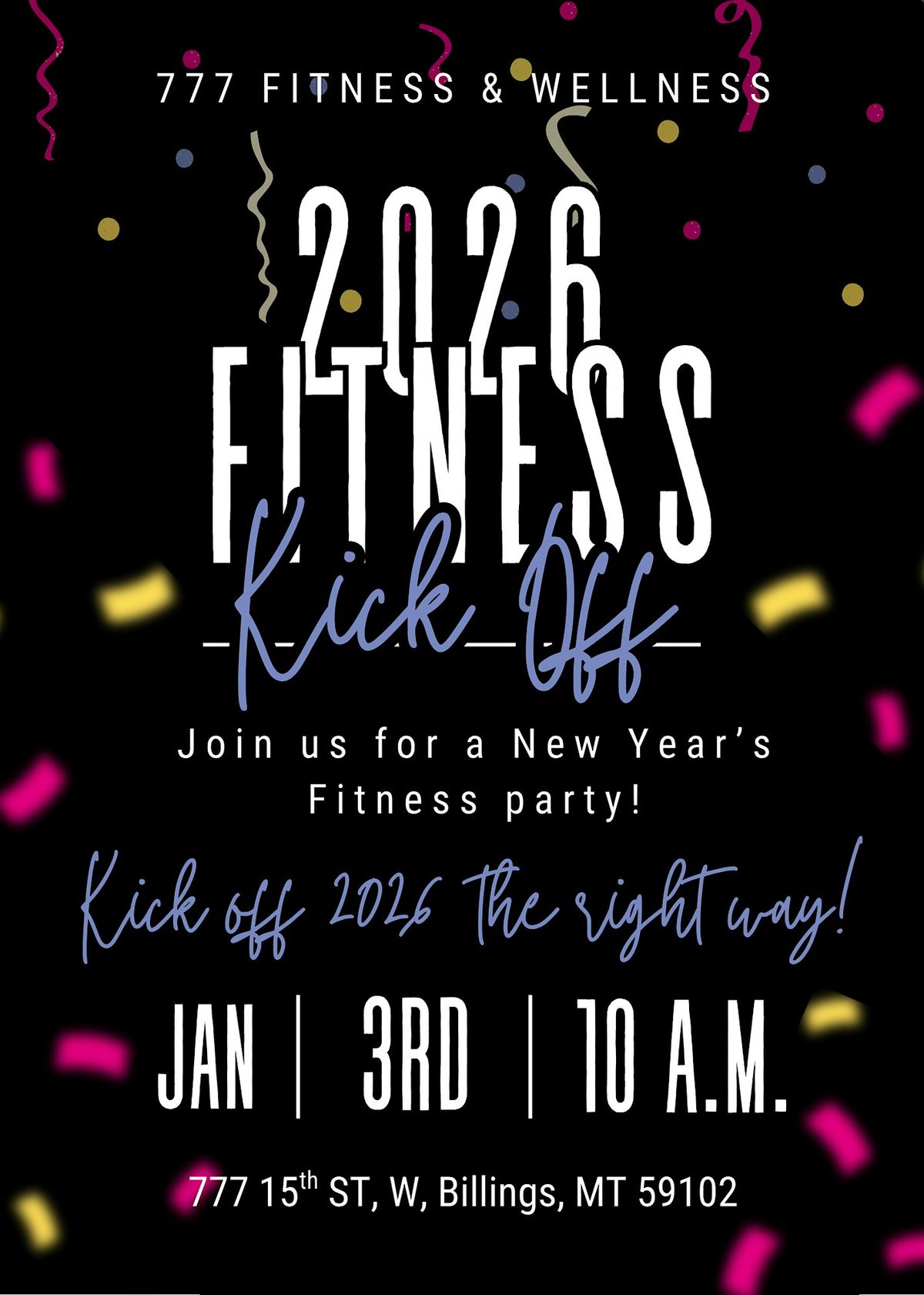 2026 Fitness Kickoff