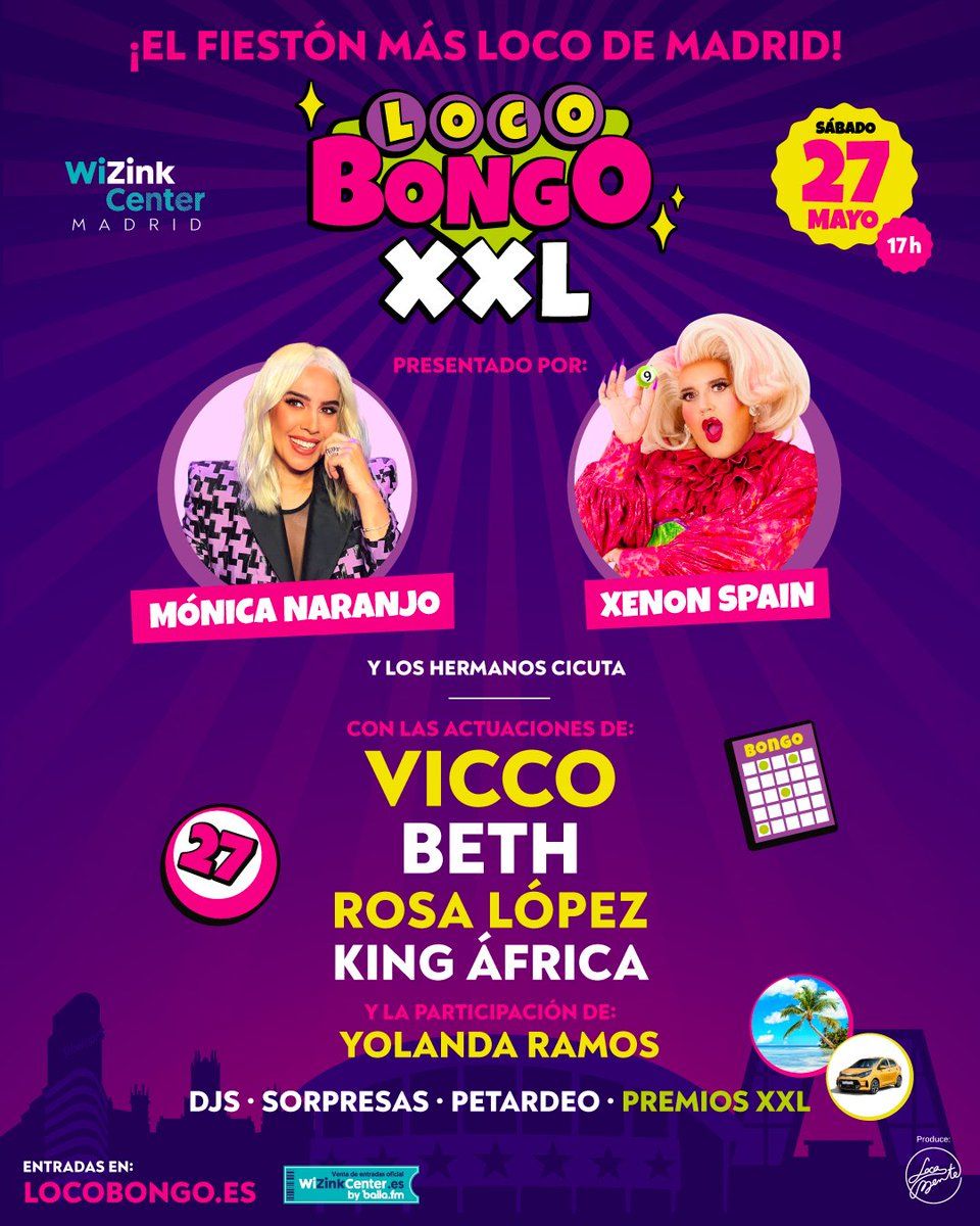 Loco Bongo XXL Madrid Tickets