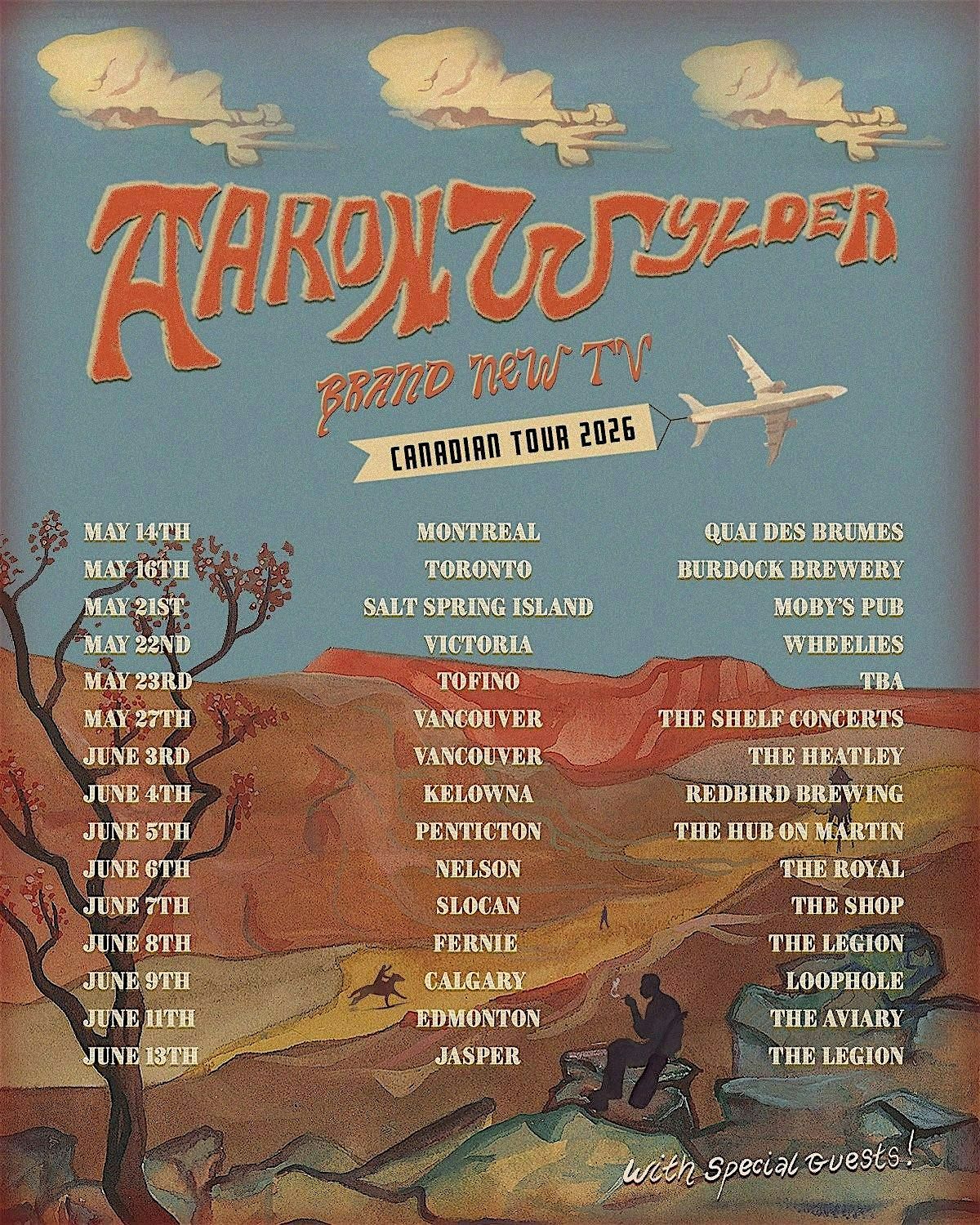 Sayplus presents: Aaron Wylder Album Release Show with Hank's Dream