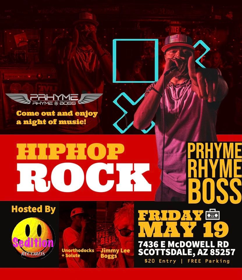 Hip Hop meets Rock! Prhyme Rhyme Boss and Jimmy Lee Boggs LIVE at the ...