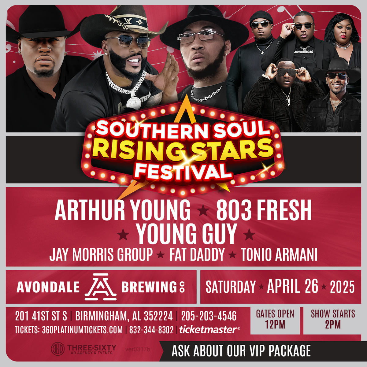 Southern Soul Rising Stars at Hattiesburg Saenger Theater