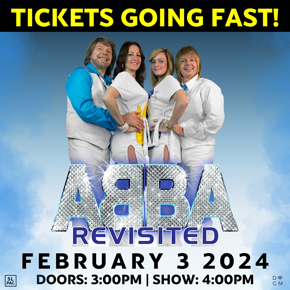Abba Revisited at Meridian Arts Centre - Weston Recital Hall