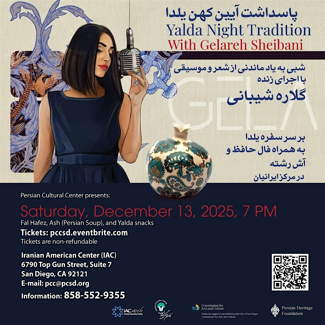Yalda Celebration With Gelareh Sheibani