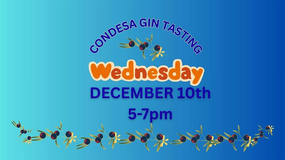 FREE Gin Tasting & Cocktail Recipes