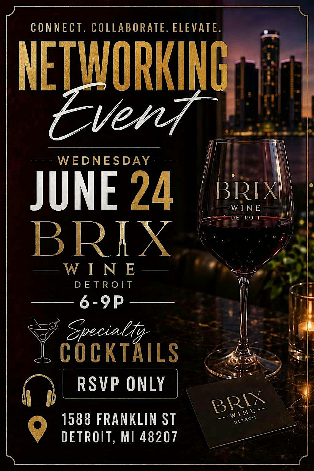 Elite Studio Bar Networking event