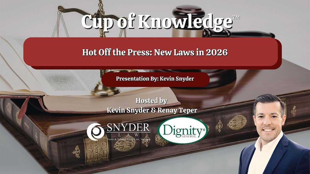 Hot Off the Press: New Laws in 2026