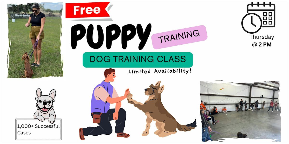 FREE Puppy Training Class